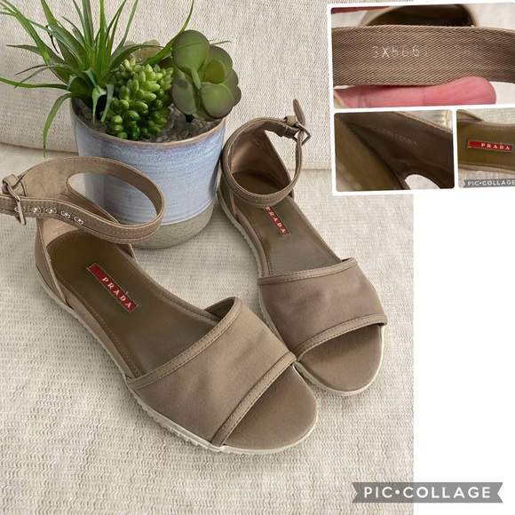 Great Condition Prada Sandals - Picture 1 of 5
